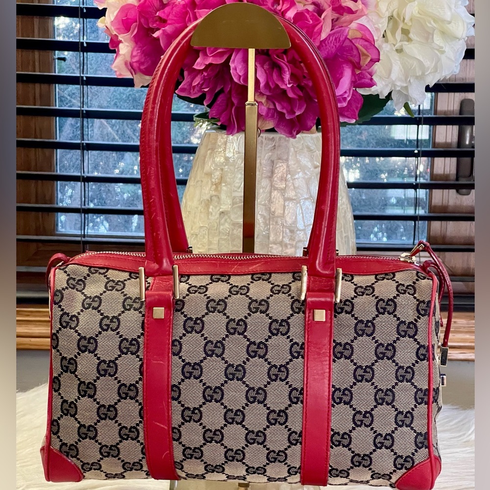 Authentic Gucci Monogram Shoulder Bag - image 1